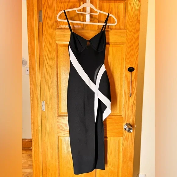 FASHION NOVA SHEER DRESS - Picture 1 of 4